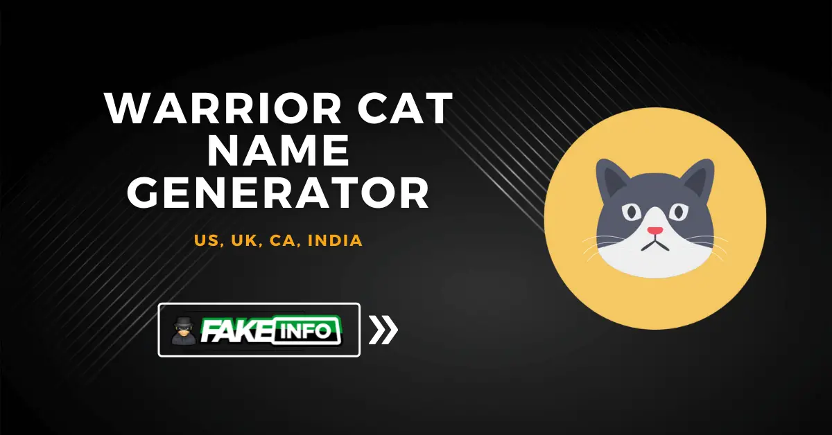 Warrior Cat Name Generator - FanBolt
